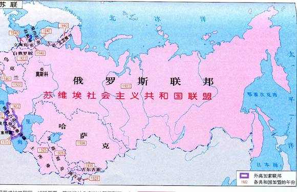 俄罗斯联邦地图