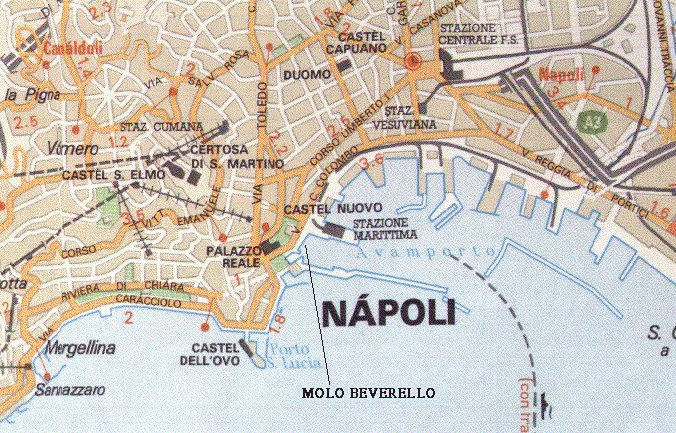 意大利-那不勒斯地图