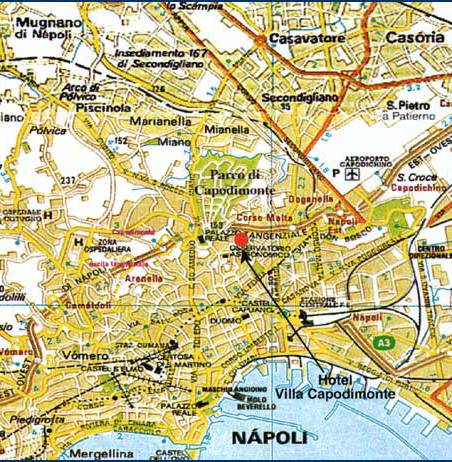 意大利-那不勒斯地图