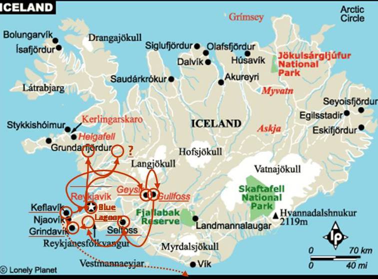 冰岛地图,冰岛地图高清中文版