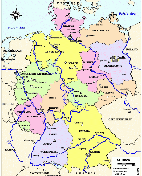 德国地图