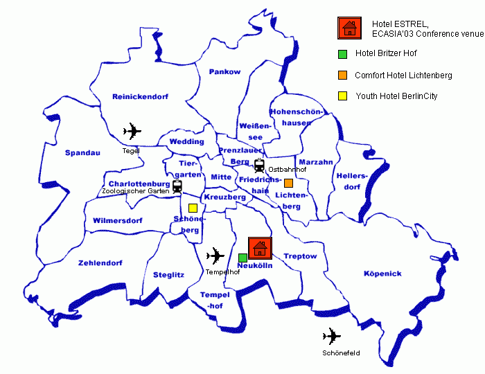 德国-柏林地图