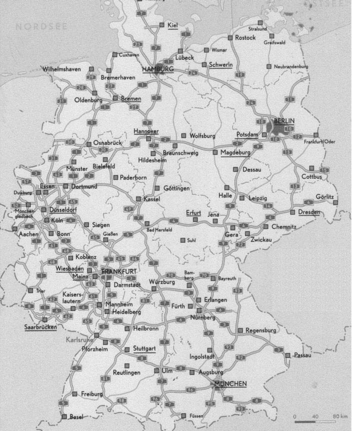 德国-慕尼黑地图,德国地图高清中文版