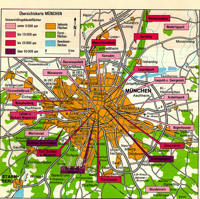 德国-慕尼黑地图