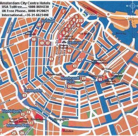 荷兰-阿姆斯特丹地图,荷兰地图高清中文版