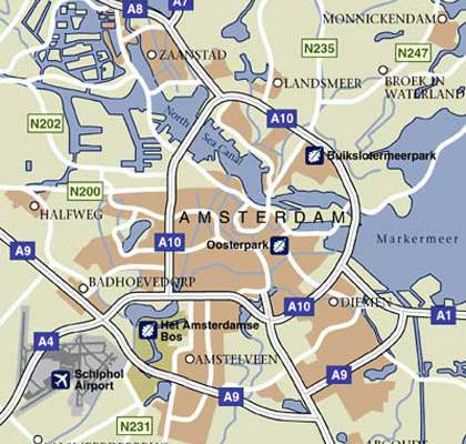 荷兰-阿姆斯特丹地图,荷兰地图高清中文版