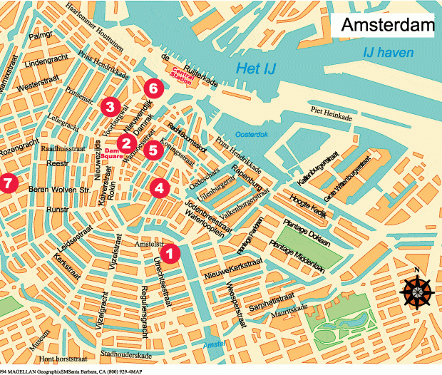 荷兰-阿姆斯特丹地图,荷兰地图高清中文版