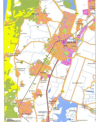 荷兰-阿克马地图,荷兰地图高清中文版