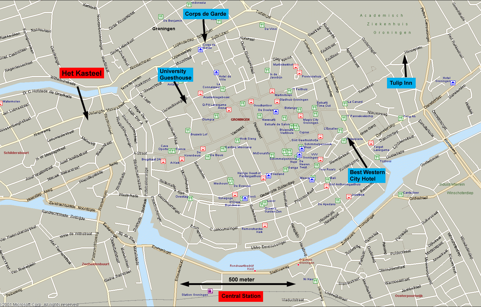 荷兰-哥罗宁根地图