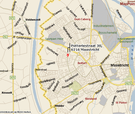 荷兰-马斯垂克地图,荷兰地图高清中文版