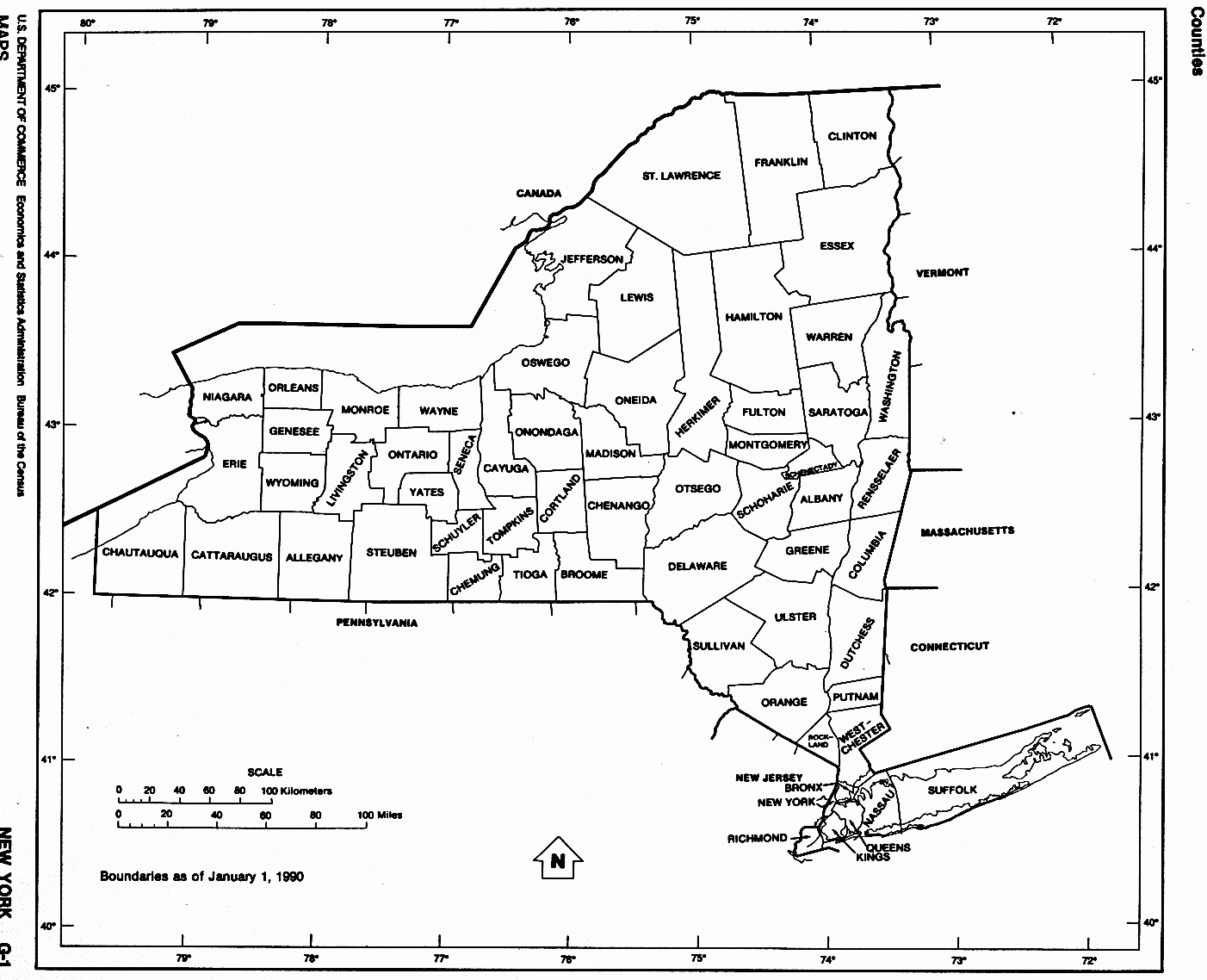 纽约城市地图