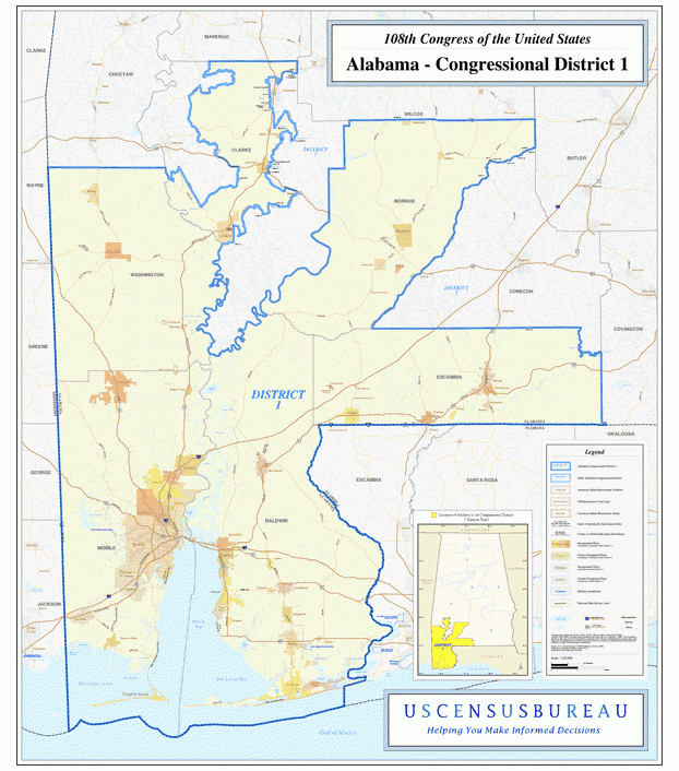 阿拉巴马州 Alabama行政区划图,美国地图高清中文版