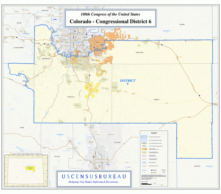 科罗拉多州行政区划图,美国地图高清中文版