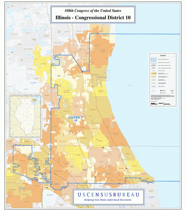 伊利诺伊州行政区划图,美国地图高清中文版