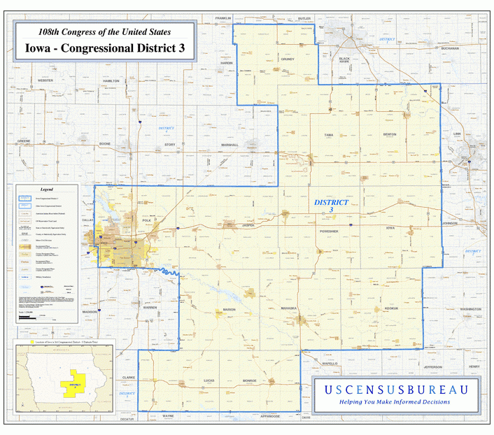 衣阿华州行政区划图,美国地图高清中文版