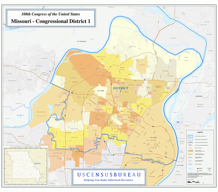 密苏里州(Missouri)行政区划图,美国地图高清中文版