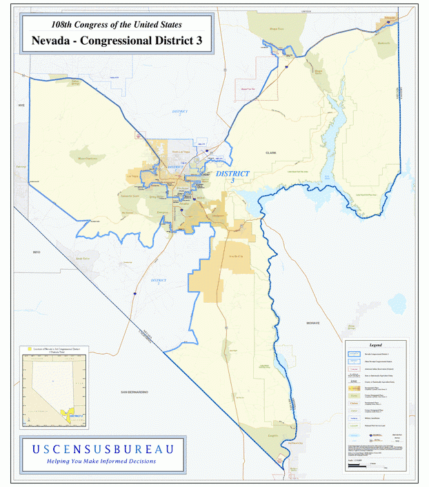内华达州(Nevada)行政区划图,美国地图高清中文版