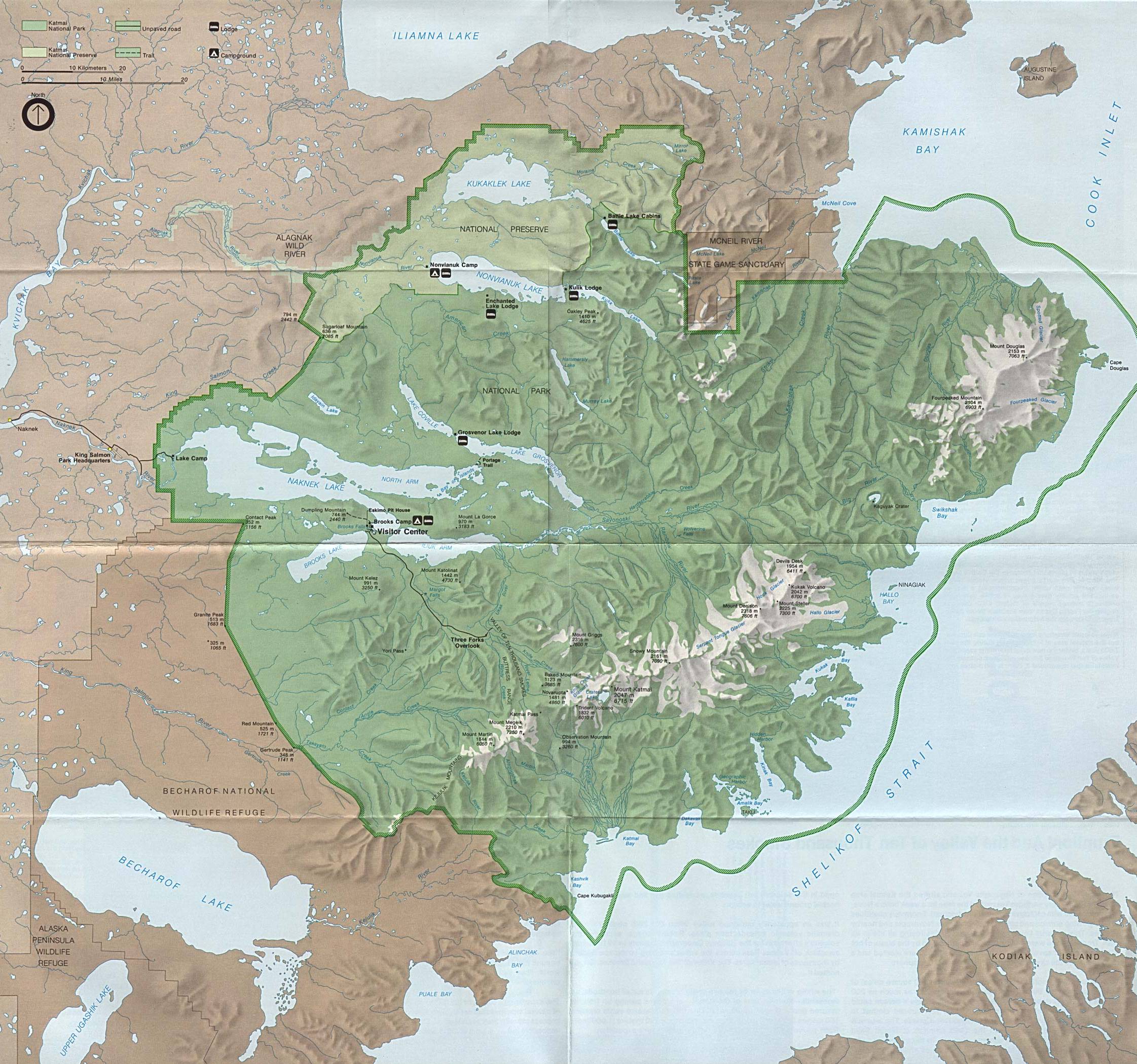 KatmaiNationalParkandPreserve2地图