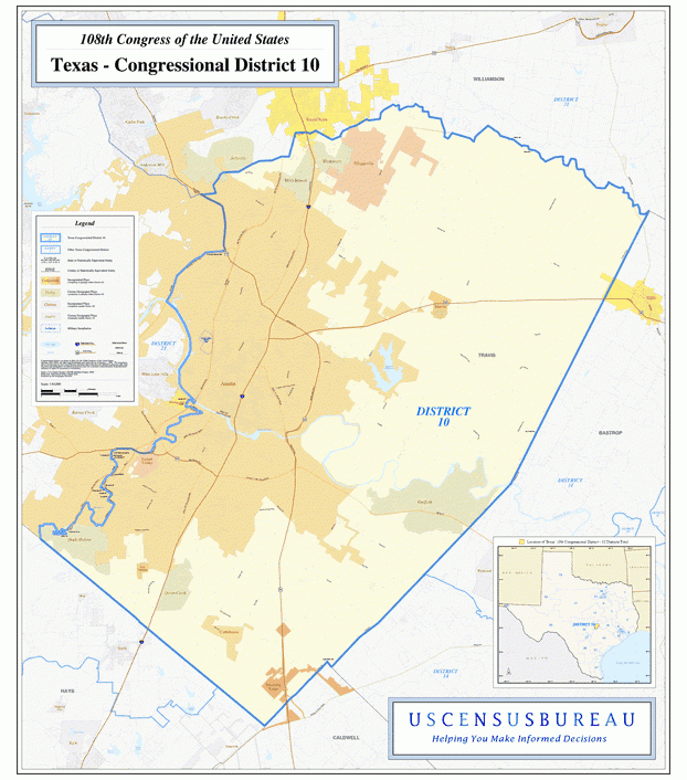 德克萨斯州(Texas)行政区划图,美国地图高清中文版