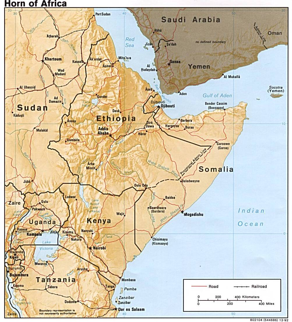 非洲之角图