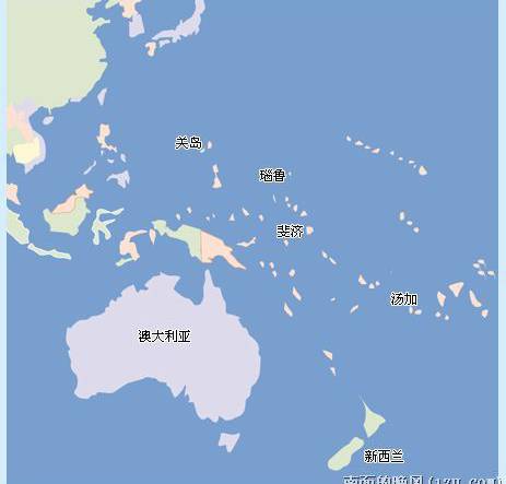 瑙鲁地理位置图,瑙鲁地图高清中文版