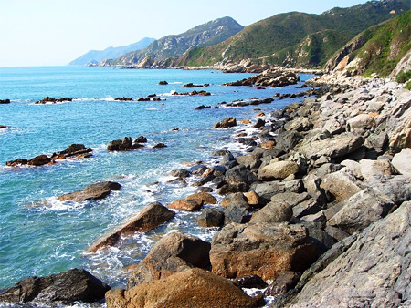 深圳东冲西冲海岸线天气 深圳东冲西冲海岸线天气