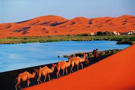 阿拉善腾格里达来月亮湖天气 阿拉善腾格里达来月亮湖天气