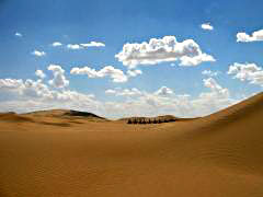 鄂尔多斯库布其沙漠天气 鄂尔多斯库布其沙漠天气